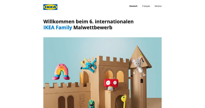 IKEA Malwettbewerb
